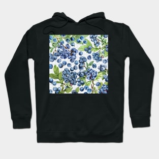 Watercolor blueberry Hoodie